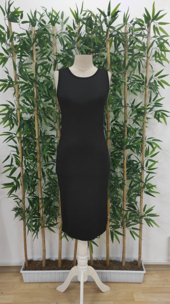 Rochie midi mulată din material scuba pentru femei, 26525