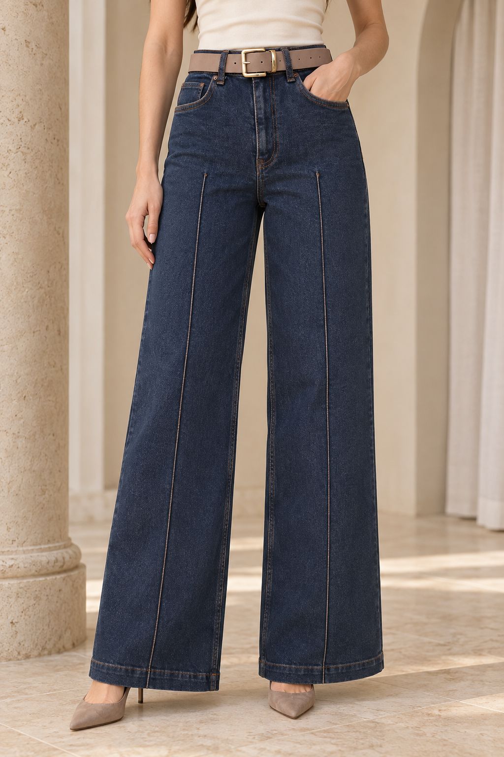 Çımalı Kot Pantolon 7163