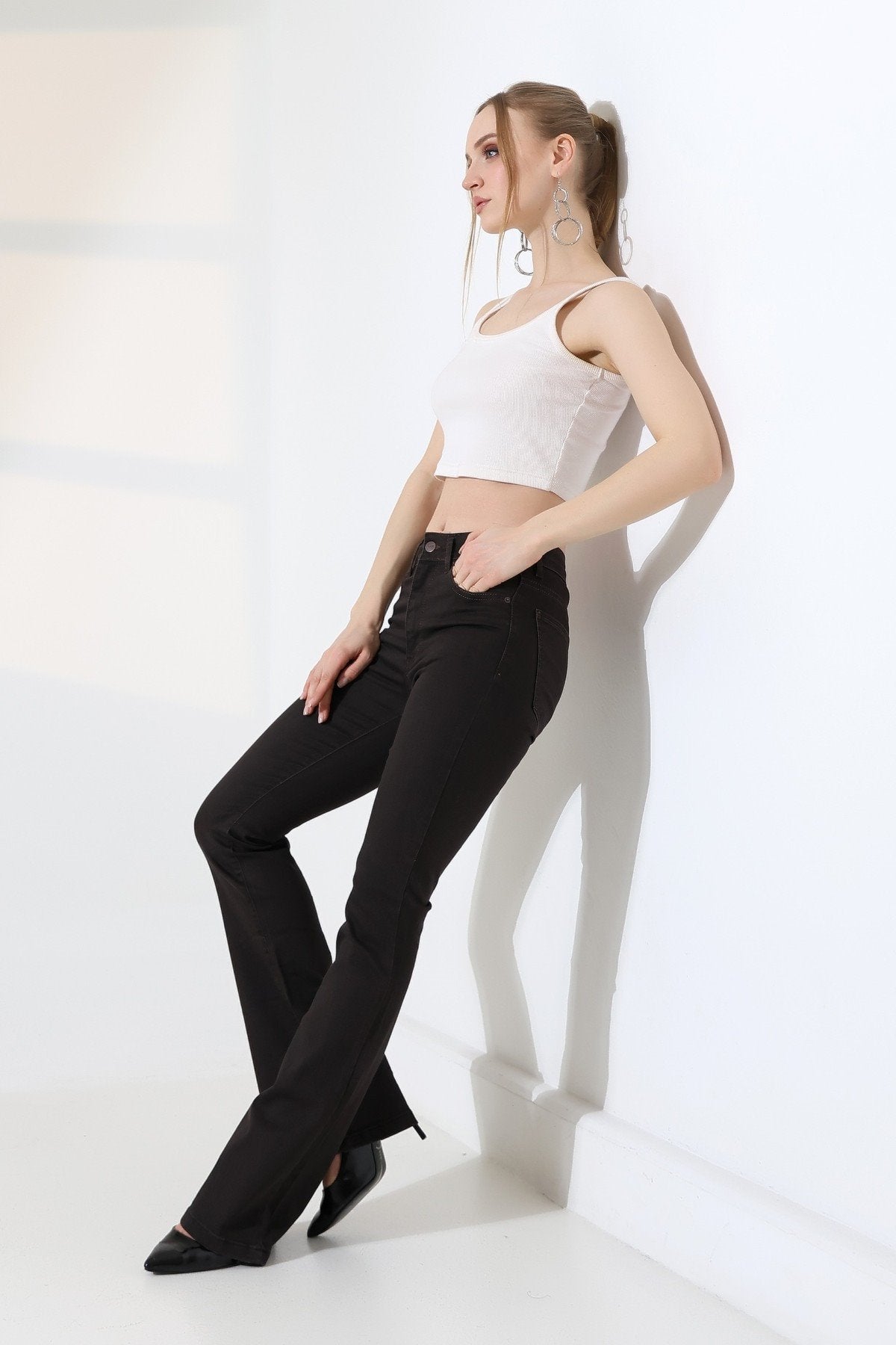 Pantaloni Denim Skinny Spanioli 867