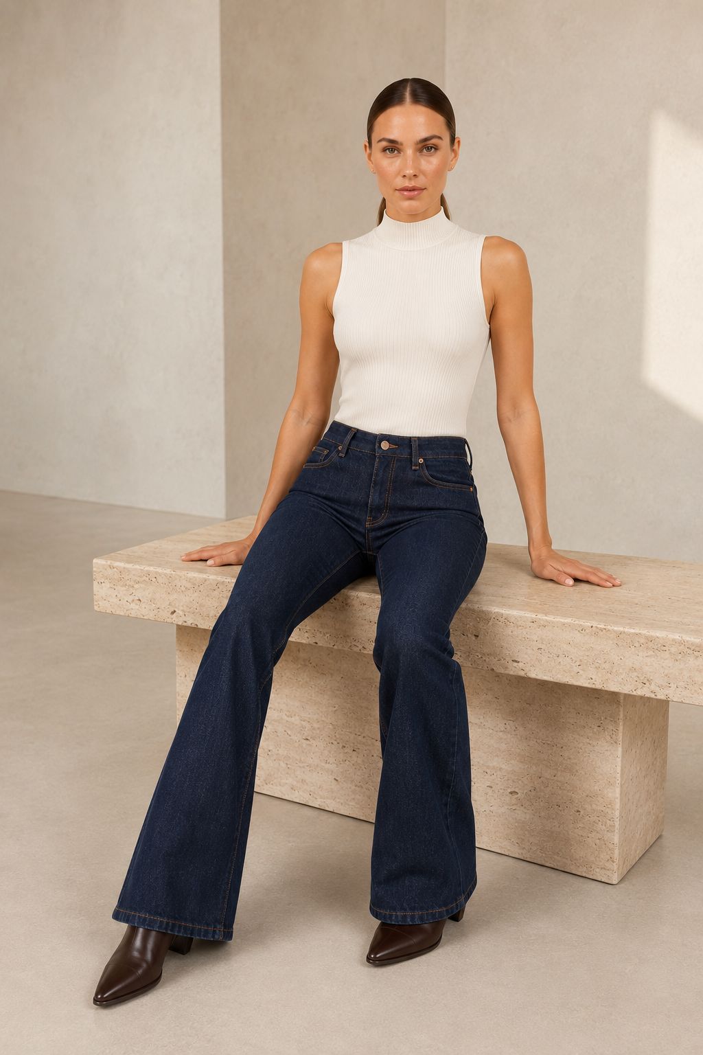 Pantaloni Cloche Premium Stil Spaniol 967
