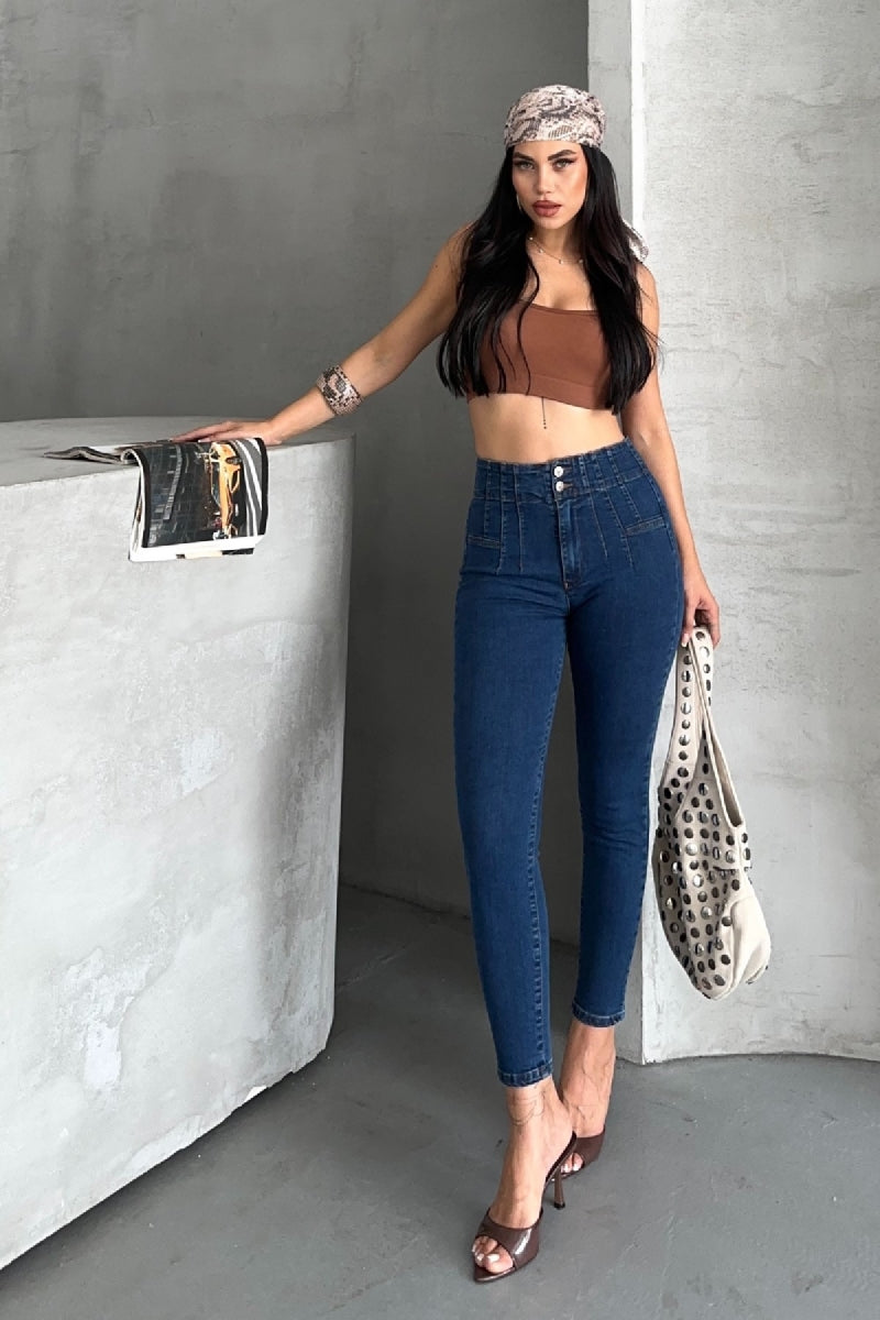 Pensli Skinny Kot Pantolon 7053