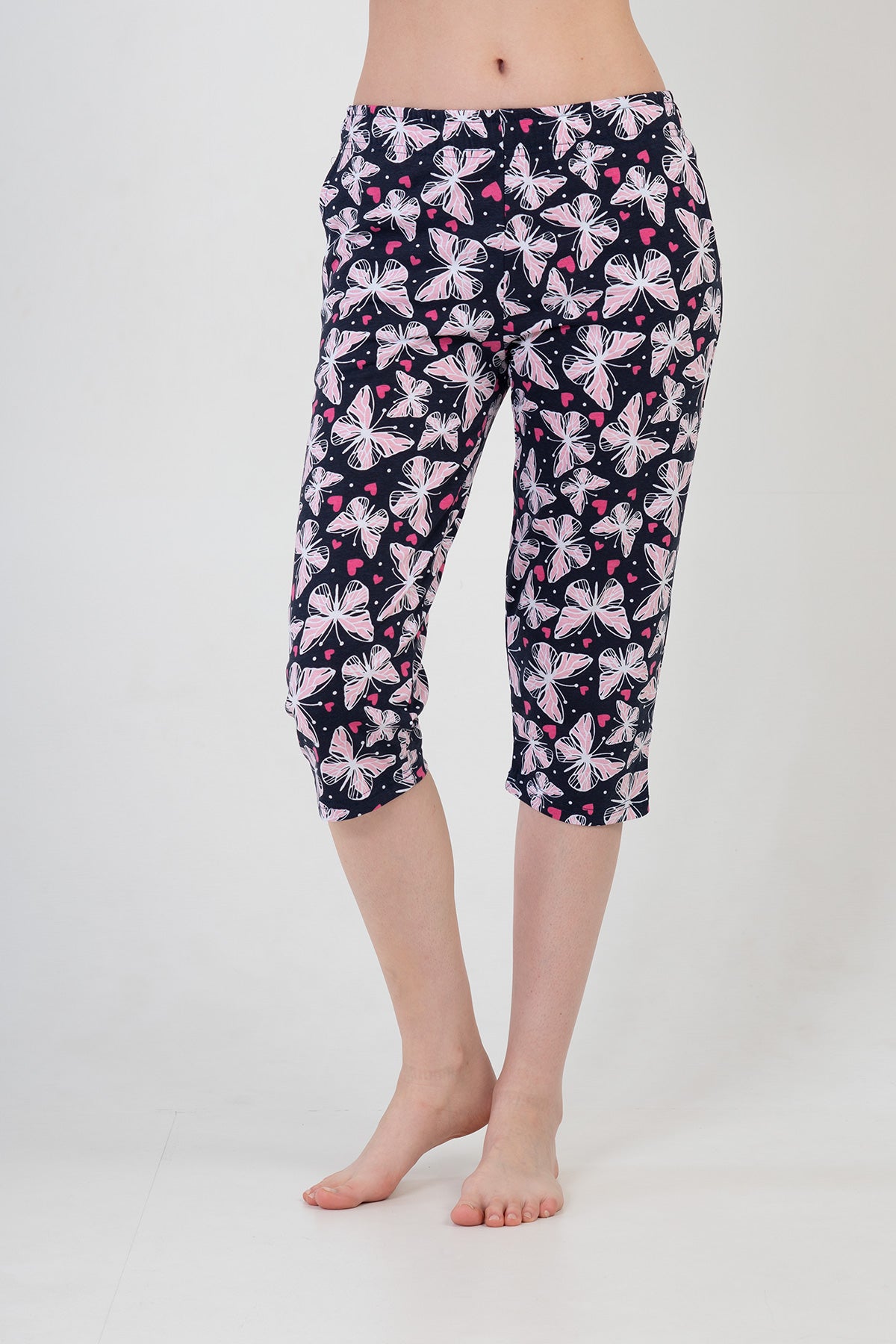 P.SUPREM CAPRI DE DAMA, CU BUZUNARE, PANTALON SCURT, O SINGURA BUCATA - MIX