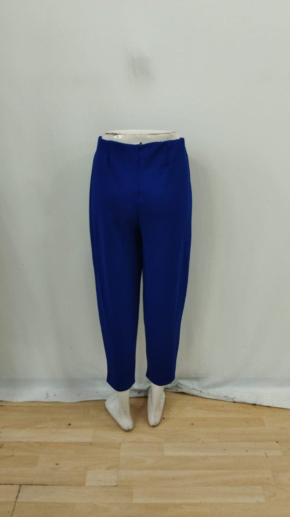 Kadın Yüksek Bel Krep Pantolon , 27956