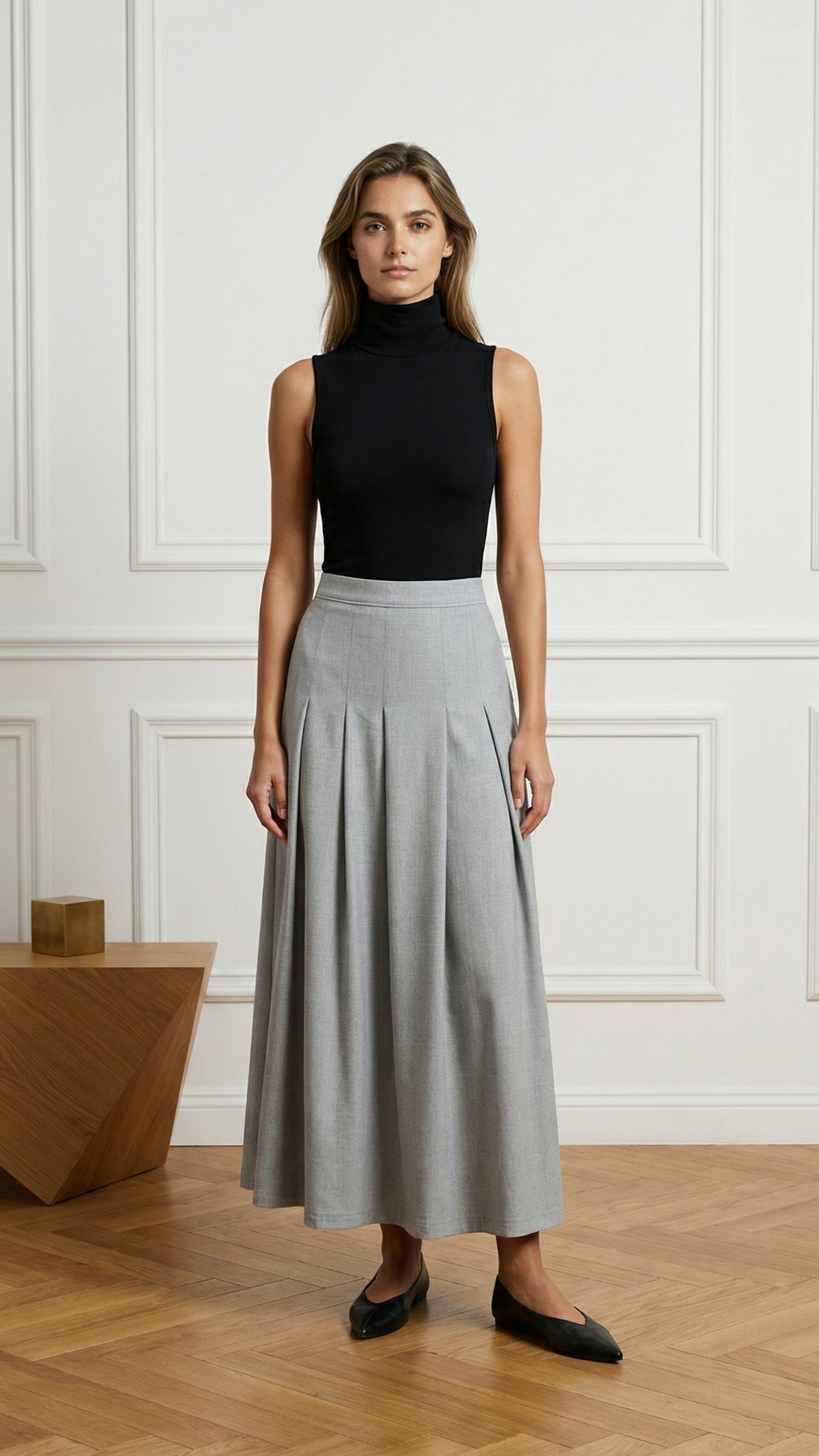 UMMAN SKIRT - Gri