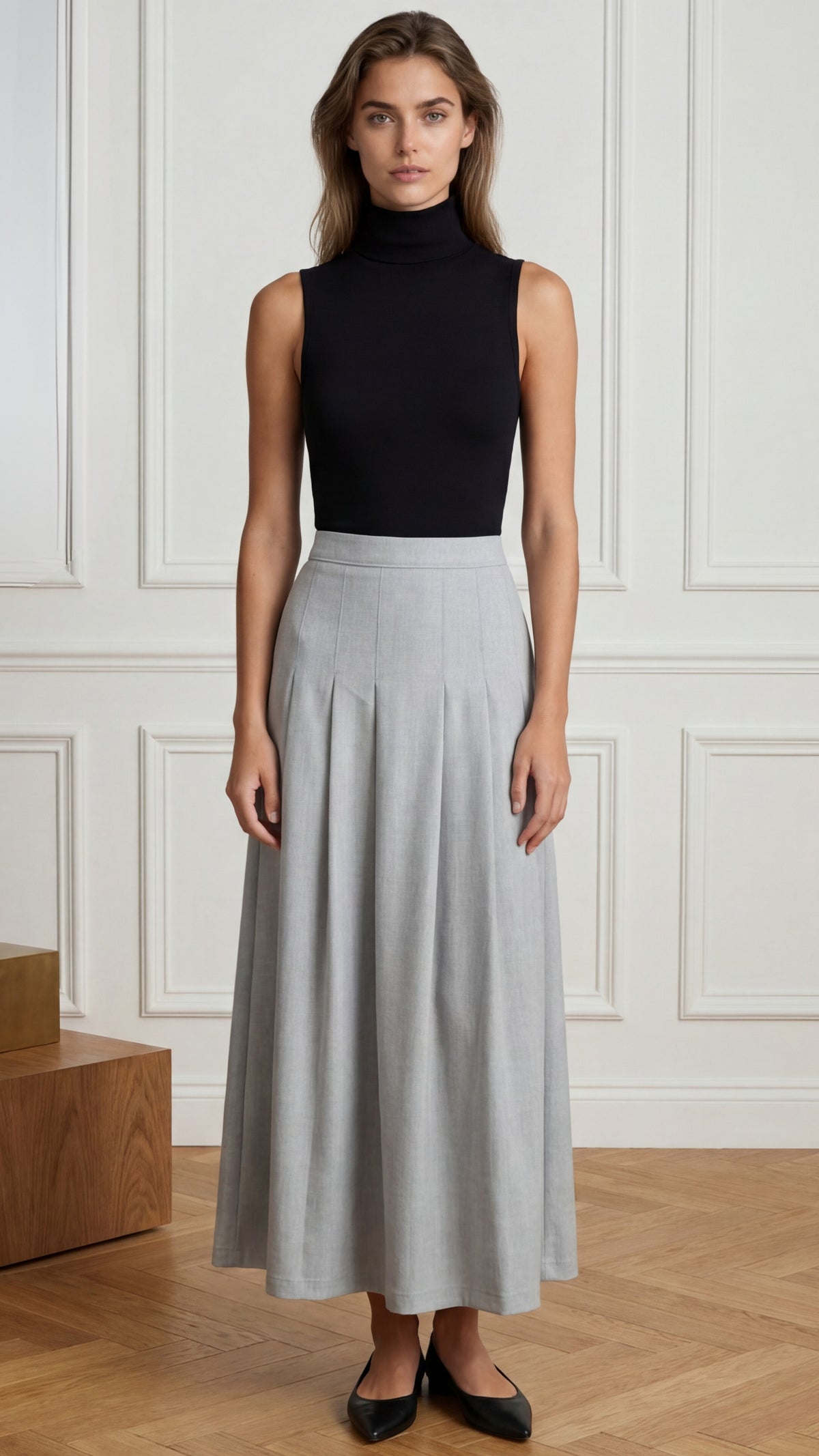 UMMAN SKIRT - Gri