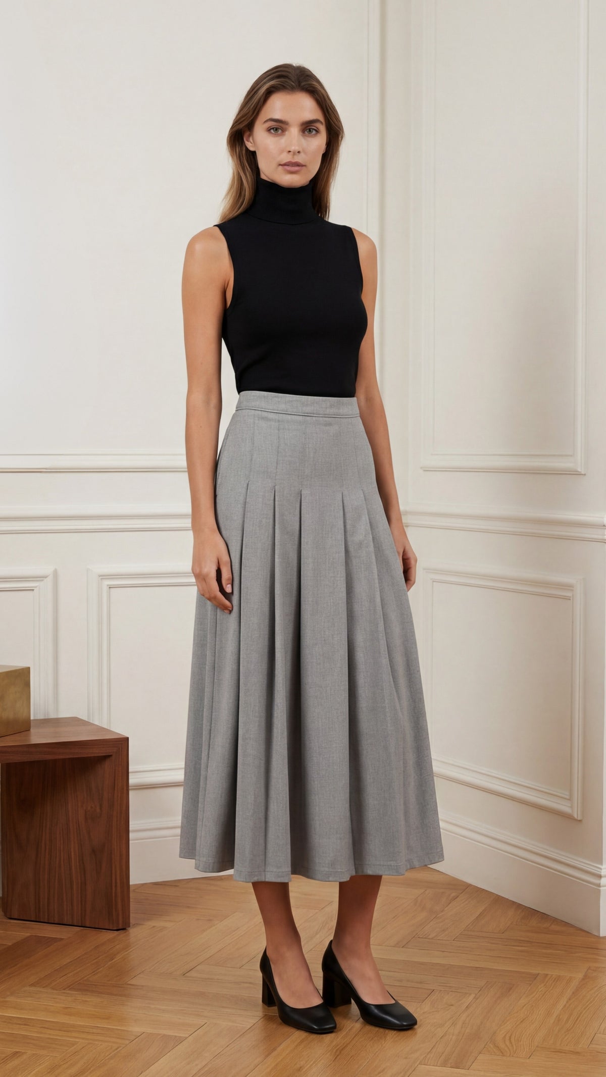 UMMAN SKIRT - Gri
