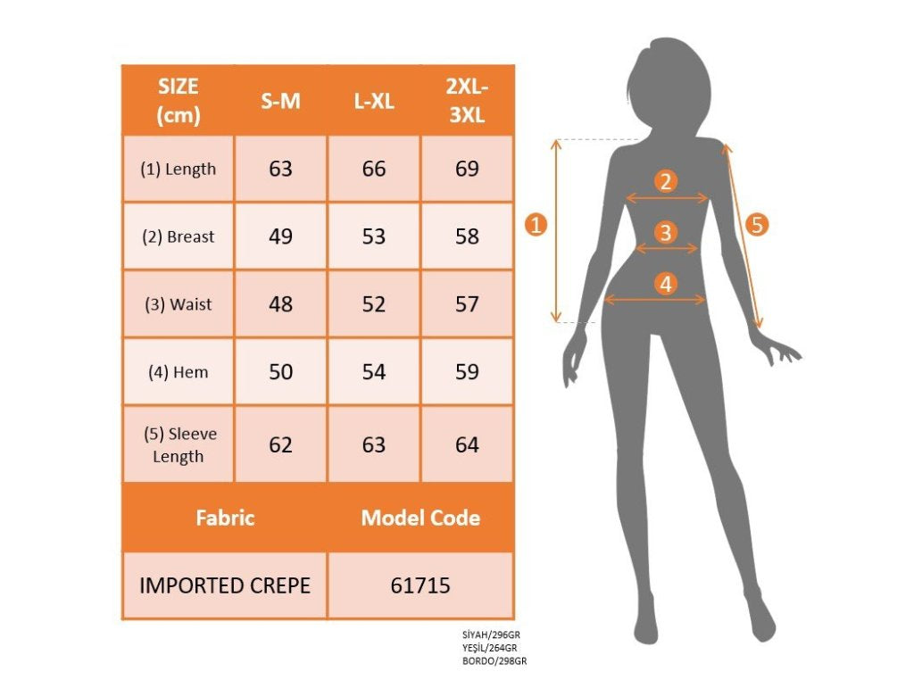 Bluz damă importată, crep, cu mânecă lungă, guler rotund, nasturi, 29572