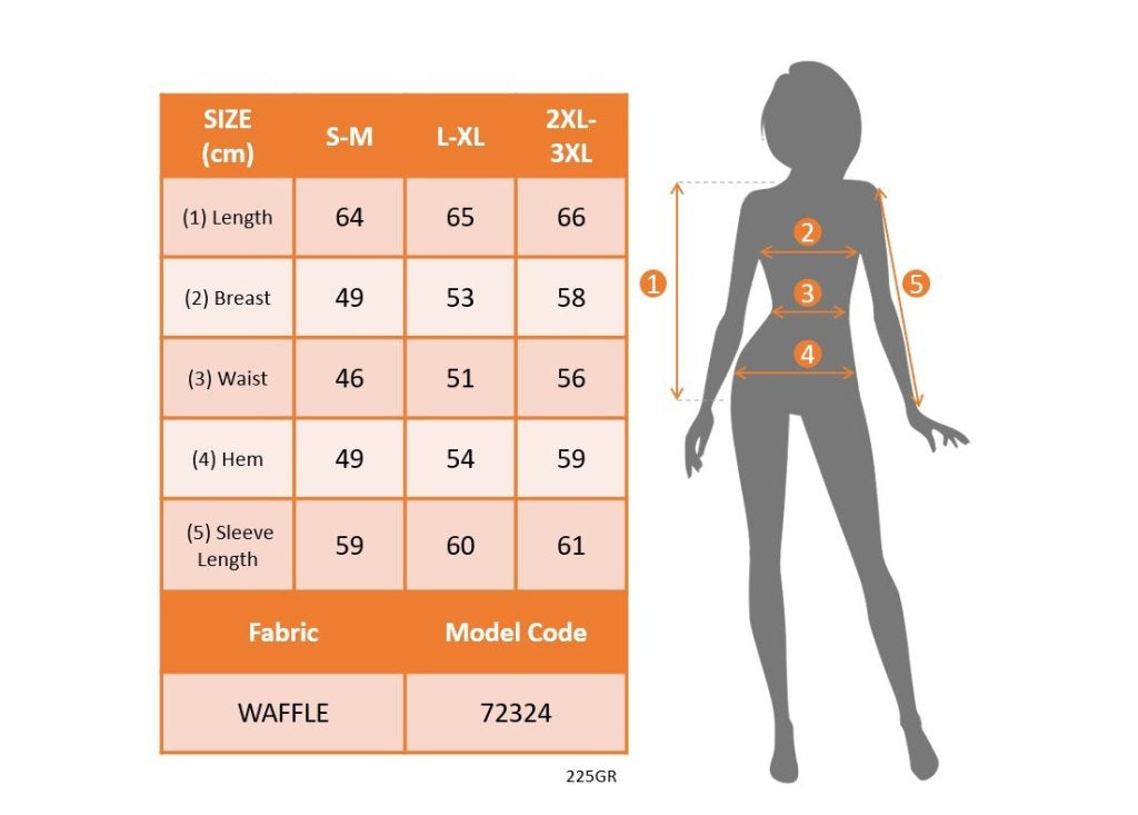 Bluză tip waffle cu mânecă lungă, guler rotund și imprimeu floral pentru femei, 27245