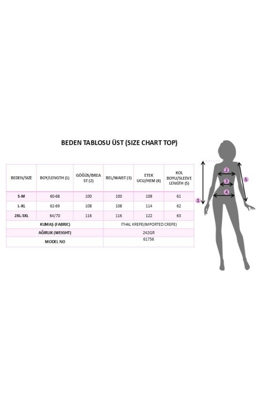 Kadın Uzun Kollu V Yakalı Pul Payet Işlemeli Ithal Krep Bluz , 29007