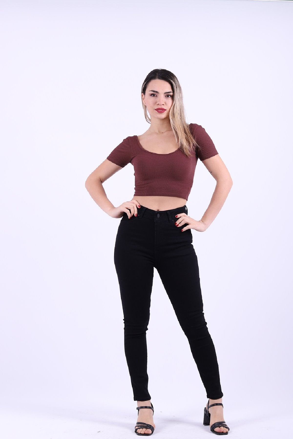 Pantaloni Denim Skinny 815