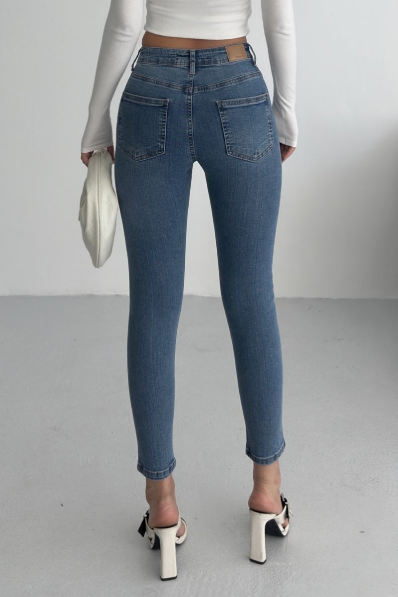 Pantaloni Denim Skinny 819