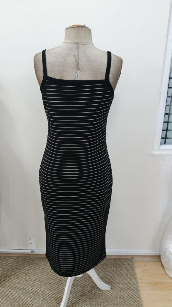 Rochie lungă otomană cu bretele și crăpătură laterală pentru femei, 31274