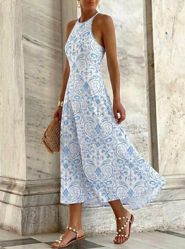 Rochie lungă Supreme pentru femei, cu umeri goi, 34075