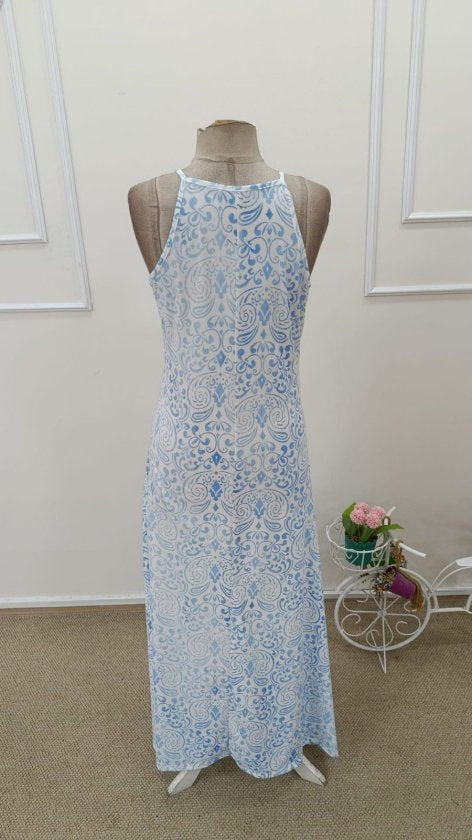 Rochie lungă Supreme pentru femei, cu umeri goi, 34075