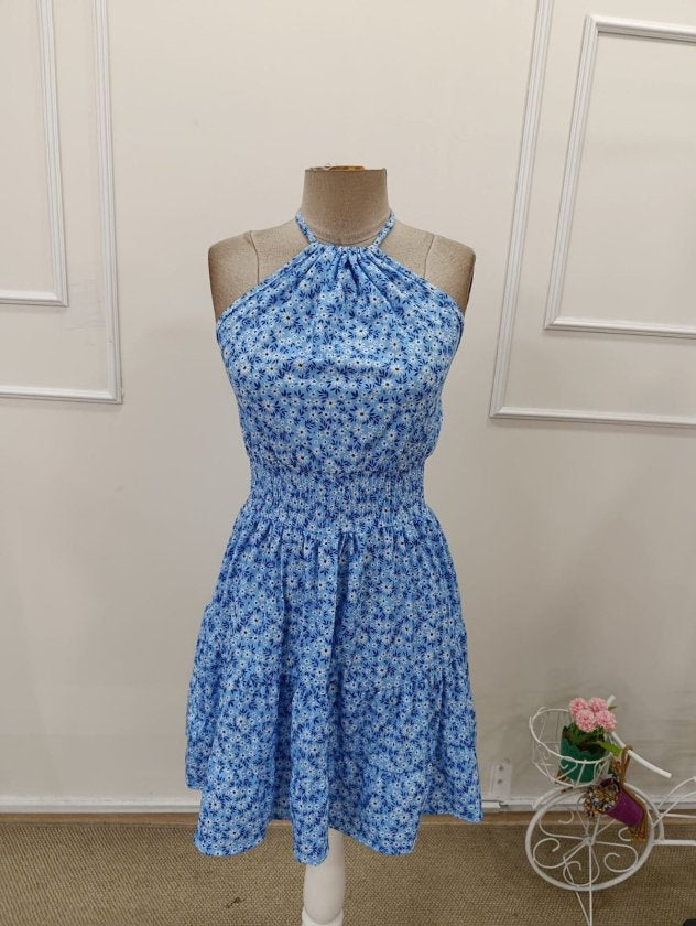 Rochie scurtă Supreme pentru femei, cu umeri goi, talie elastică, model 33230