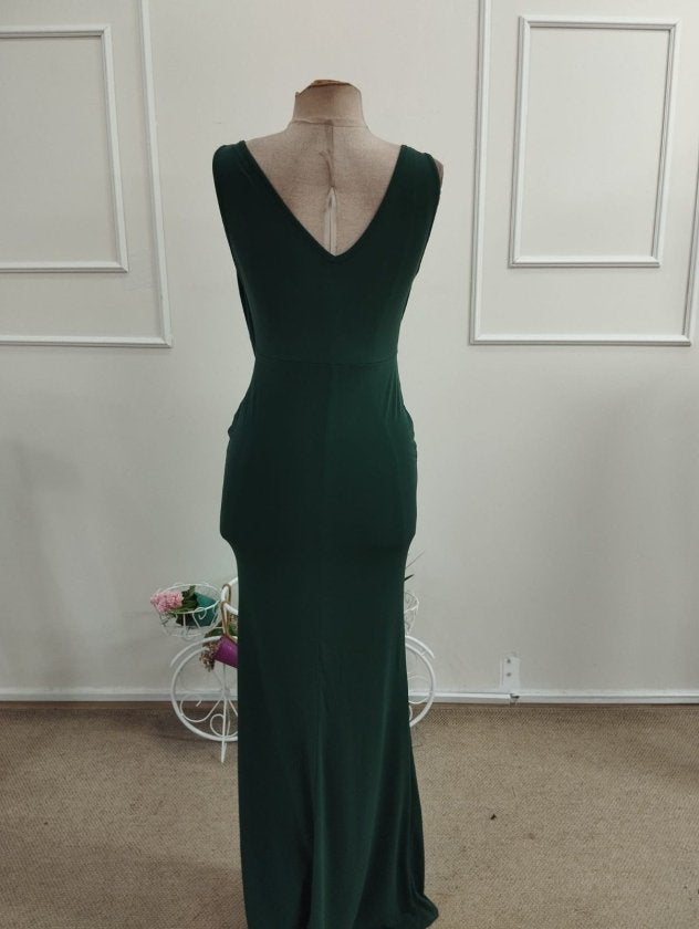 Rochie din Sandy, Femeie, Cureluțe, Gât Degaje, Lungime Lungă, 36712