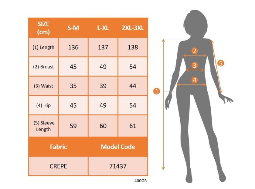 Kadın Uzun Kollu Kruvaze Yakalı Kemersiz Uzun Janjan Krep Elbise , 37385