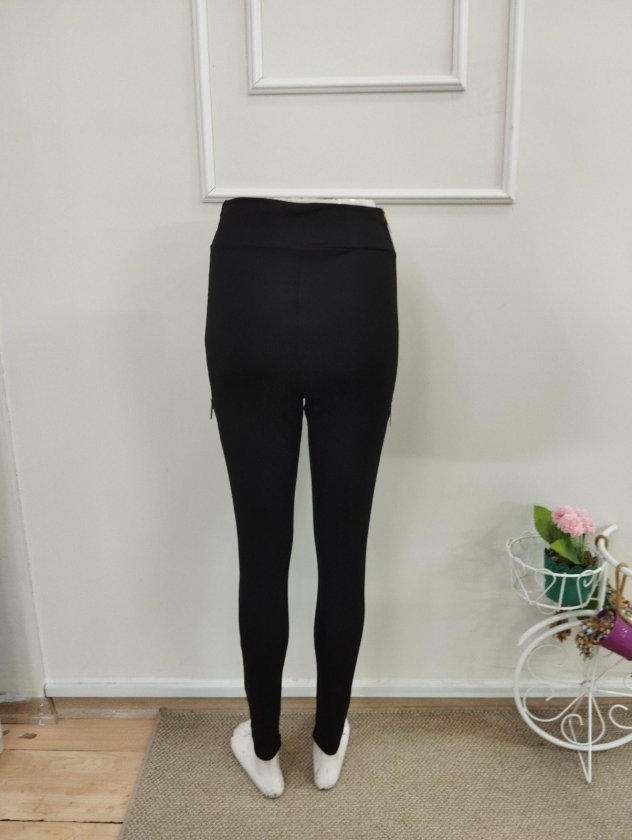 Colanti din neopren pentru femei cu talie înaltă, fermoar lateral, 37577
