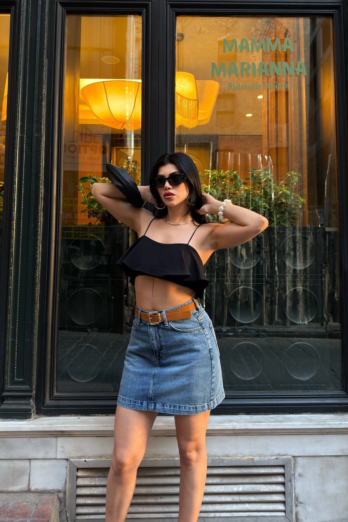 Fustă Denim Mini 1046