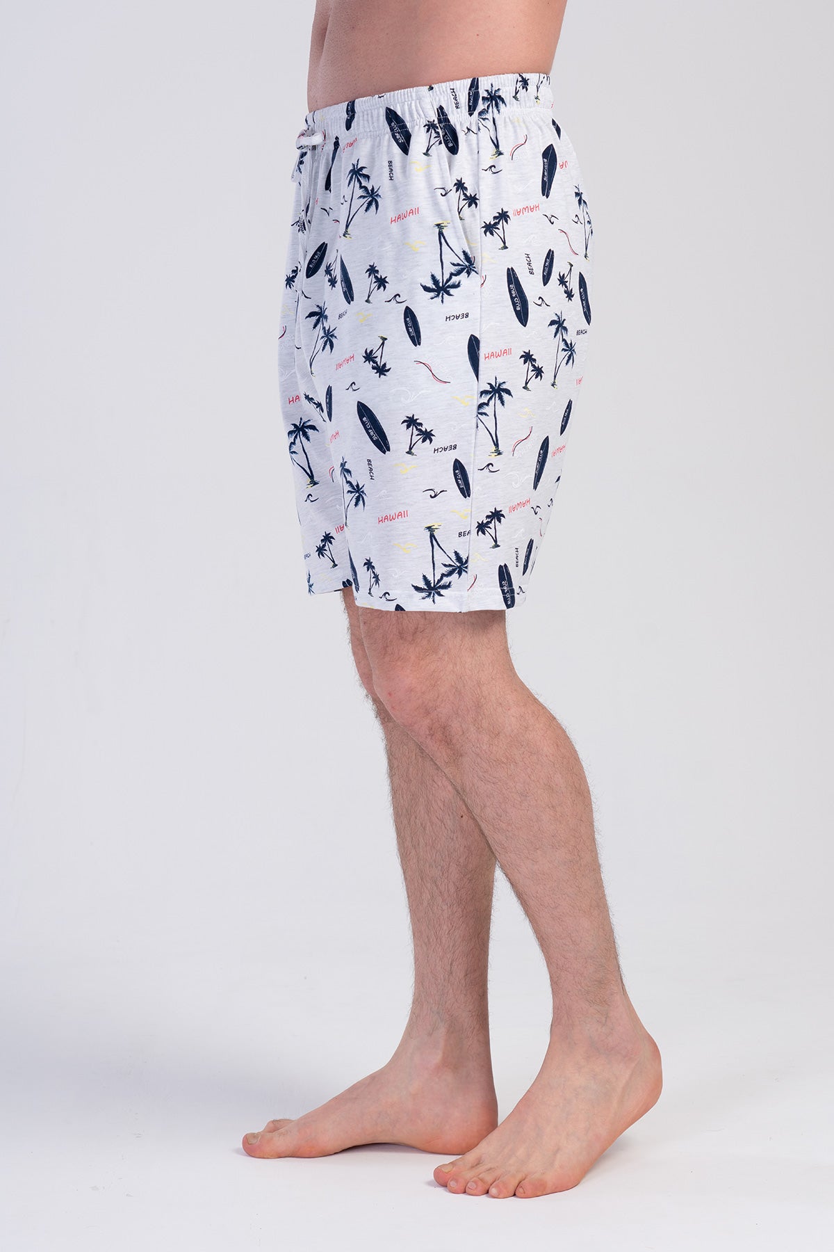 PANTALONI SCURȚI BĂRBĂTEȘTI CU BUZUNARE P.SUPREM XXL – GRI MELANJ