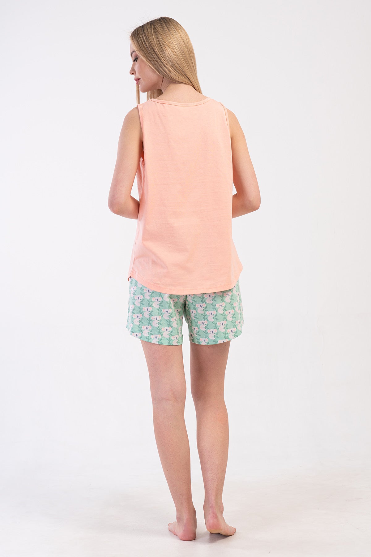 FEMEIE P.SUPREM XXL GÂT ROTUND BRETELE LATE SET FUSTĂ OVALĂ PANTALONI SCURȚI - BABY PINK