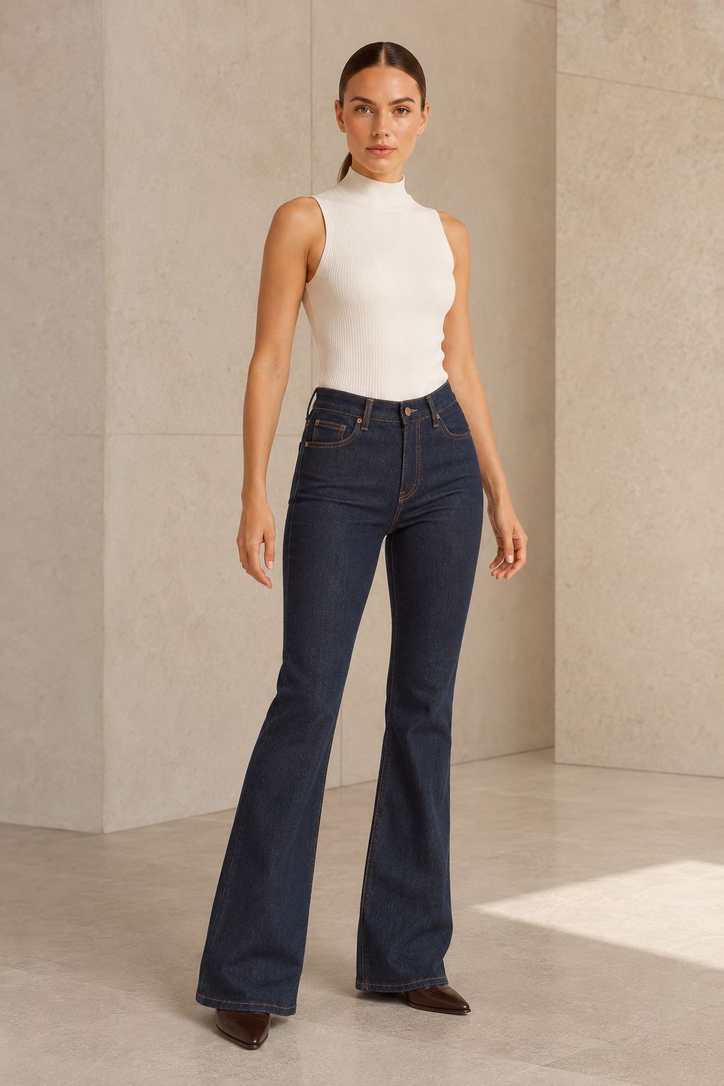 Premium İspanyol Paça Pantolon 967