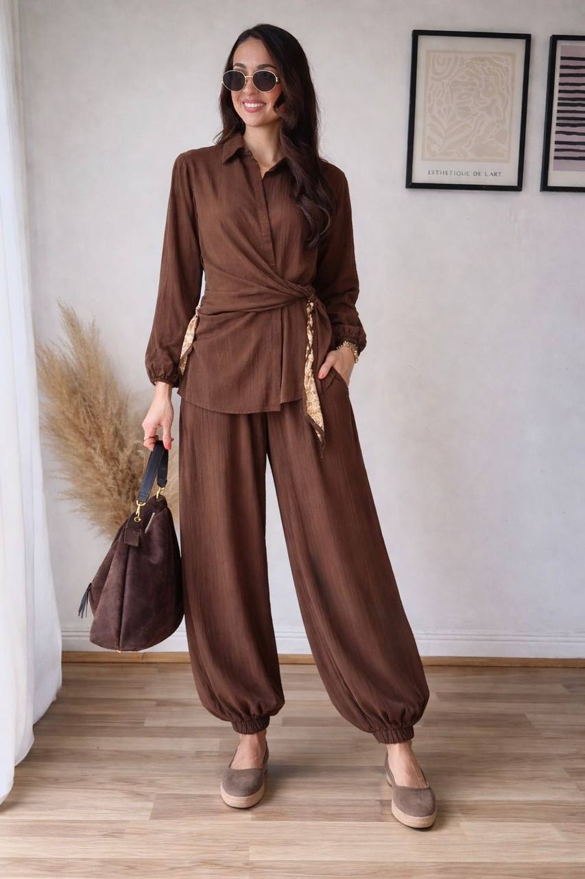 Belt Detail Set - Brown