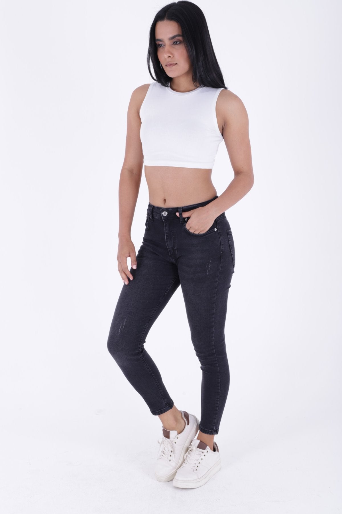 Pantaloni Denim Skinny 819