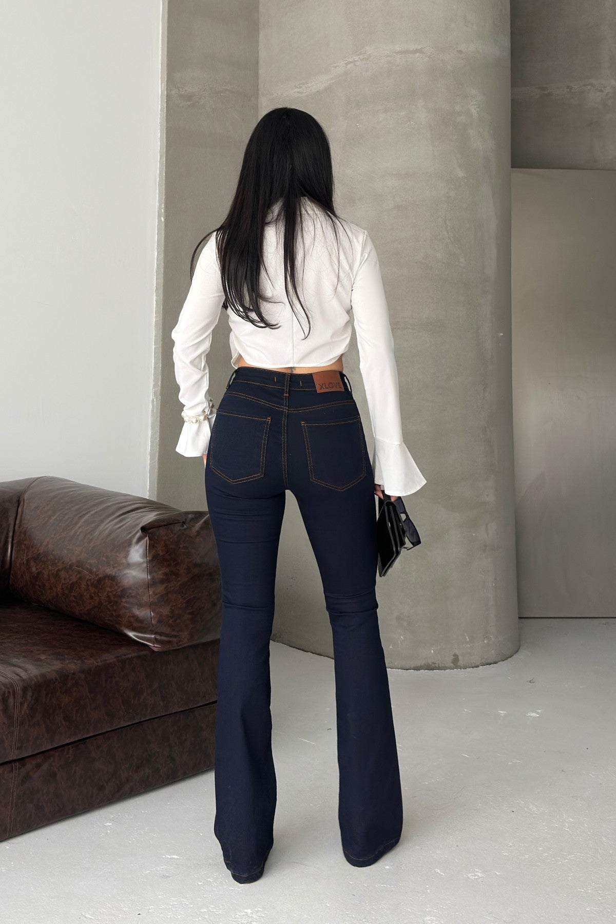 Pantaloni Denim Skinny Spanioli 867
