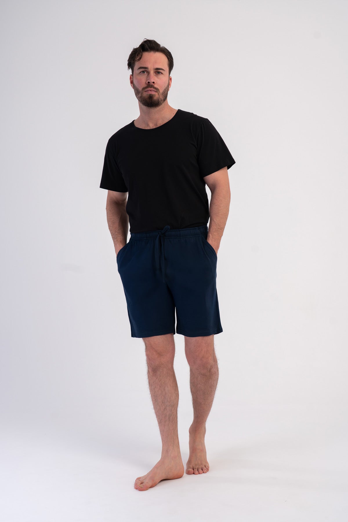 PANTALONI SCURȚI BĂRBĂTEȘTI CU BUZUNARE P.SUPREM XXL – BLEUMARIN