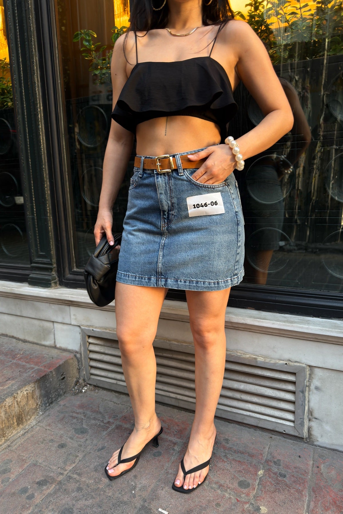 Fustă Denim Mini 1046
