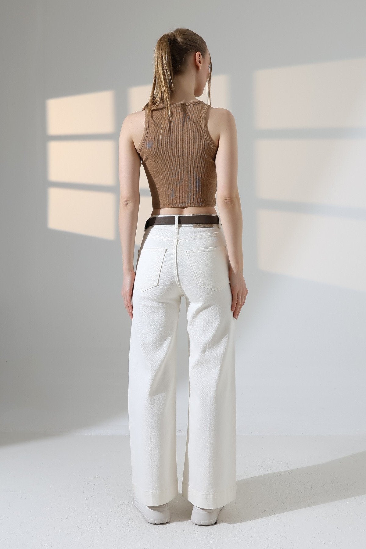 Pantaloni Denim Texturizati 7163