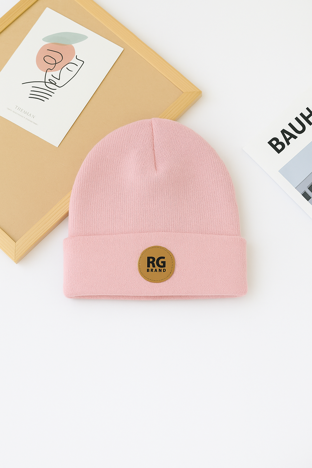 Yumuşak Etiket Detaylı Katlamalı Bere | 3–9 Yaş | RG Brand | RG1536 - MAVİ