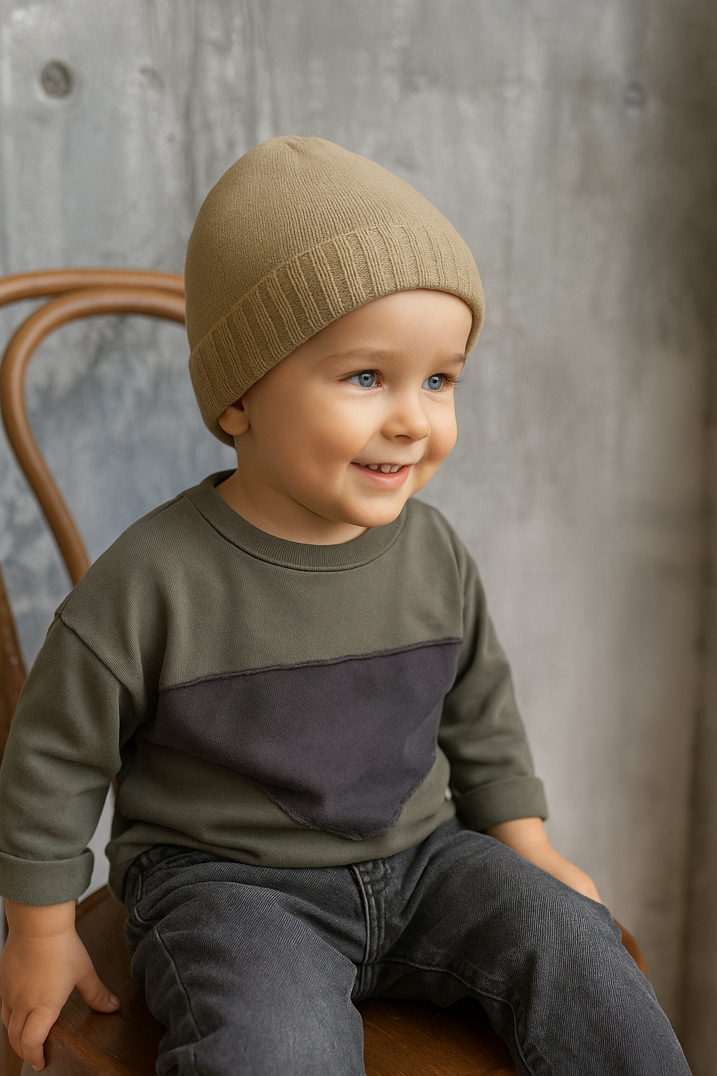 Bebek Triko Bere | 6 Ay–4 Yaş | RG Brand | RG352 - KİREMİT