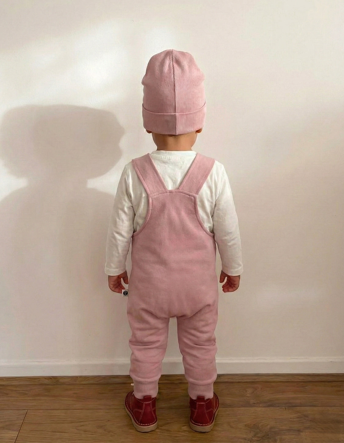 Bebek Kanguru Cepli Tulum ve Bere Seti | 0–24 Ay | RG Brand | RG304 - PEMBE