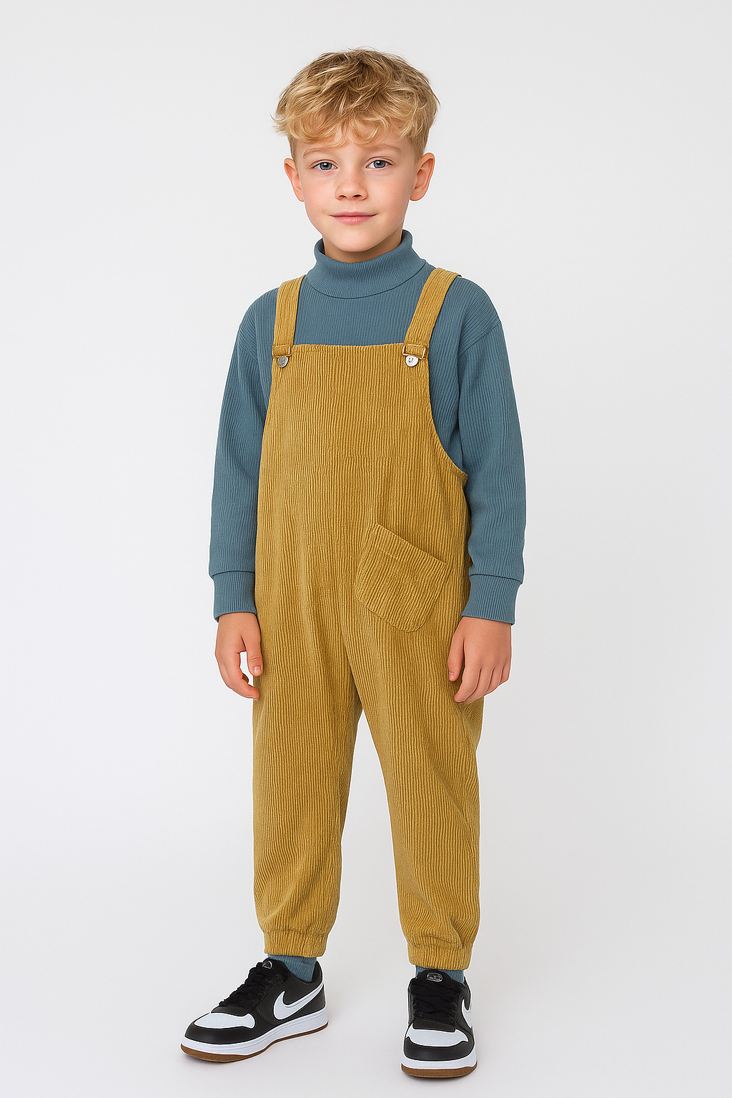 Çocuk Salopet Üst ve Badi 2’li Set | 3–9 Yaş | RG Brand | RG1431 - BORDO