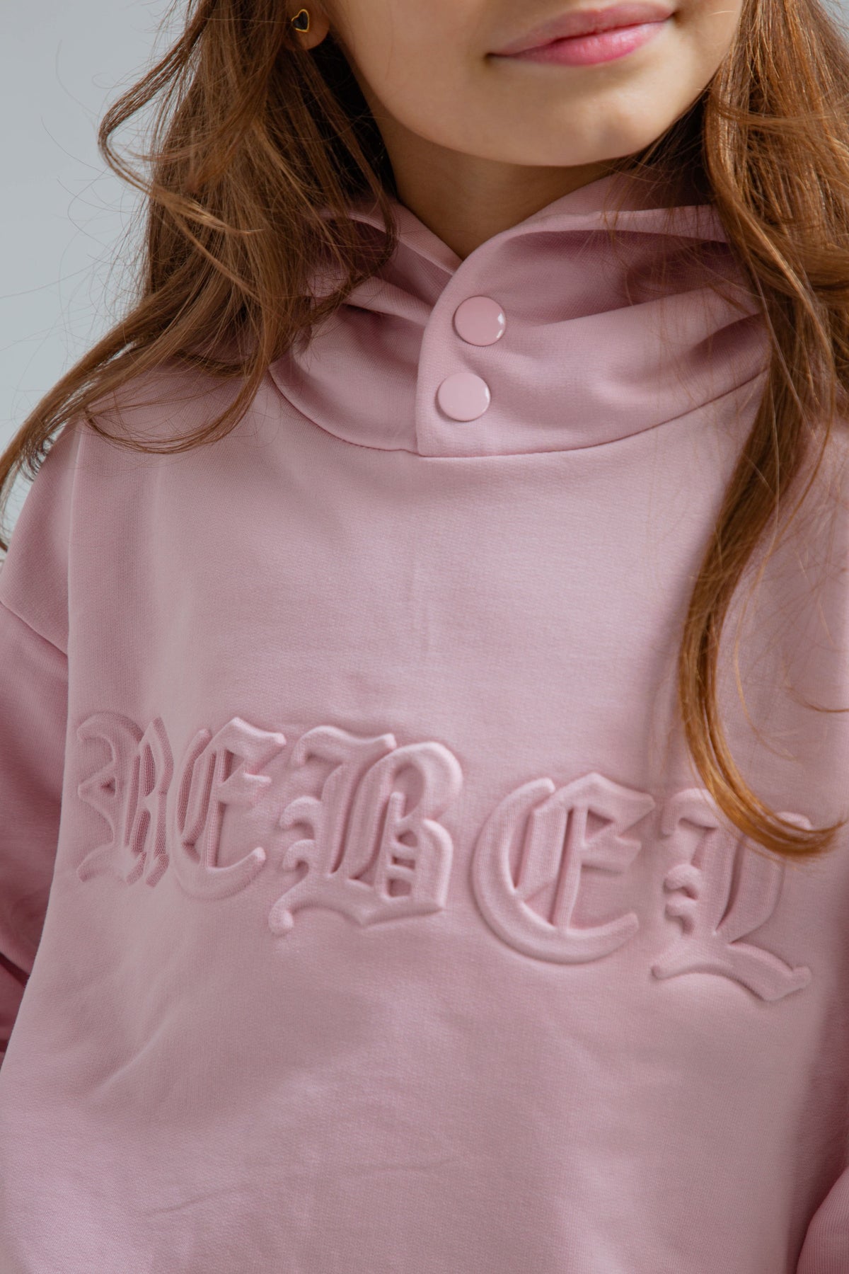 Çocuk Kapüşonlu Eşofman Takımı | RG Brand | 3–9 Yaş | RG1484 - PEMBE