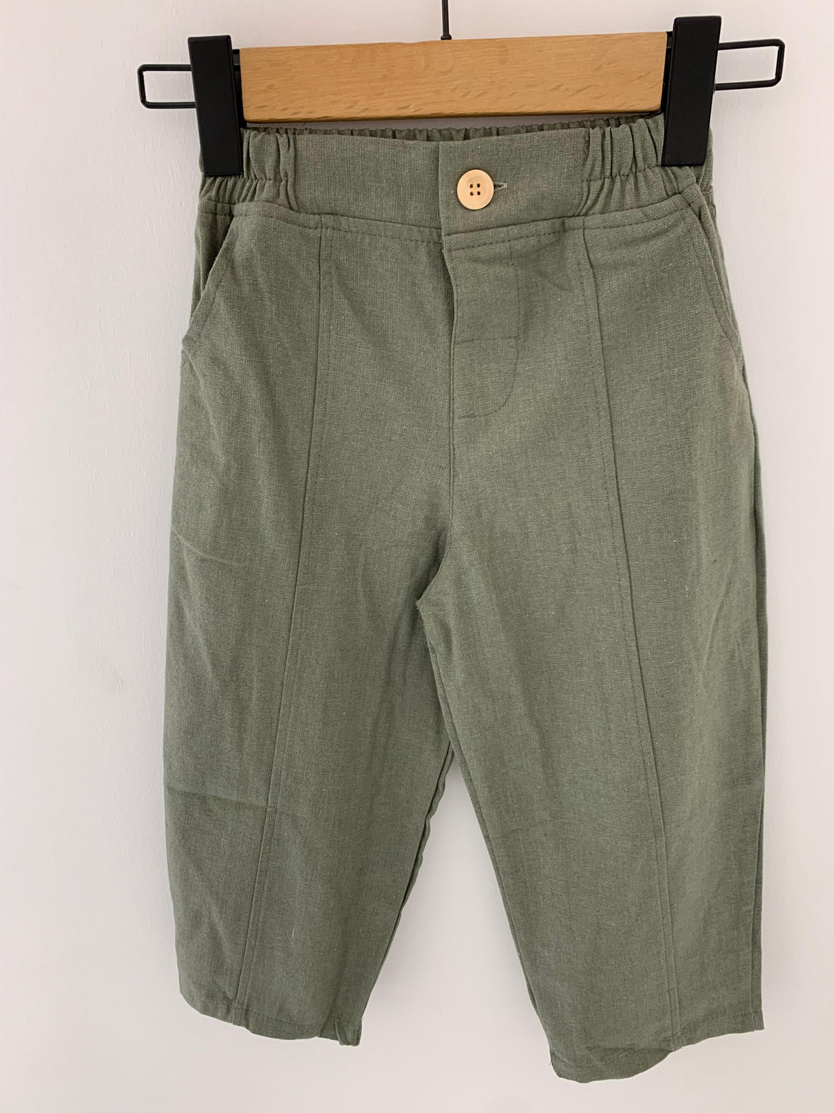 Çocuk Bol Balon Pantolon | 3–9 Yaş | Erkek & Kız | %100 Pamuk Keten | RG Brand | RG1756 - LACİVERT