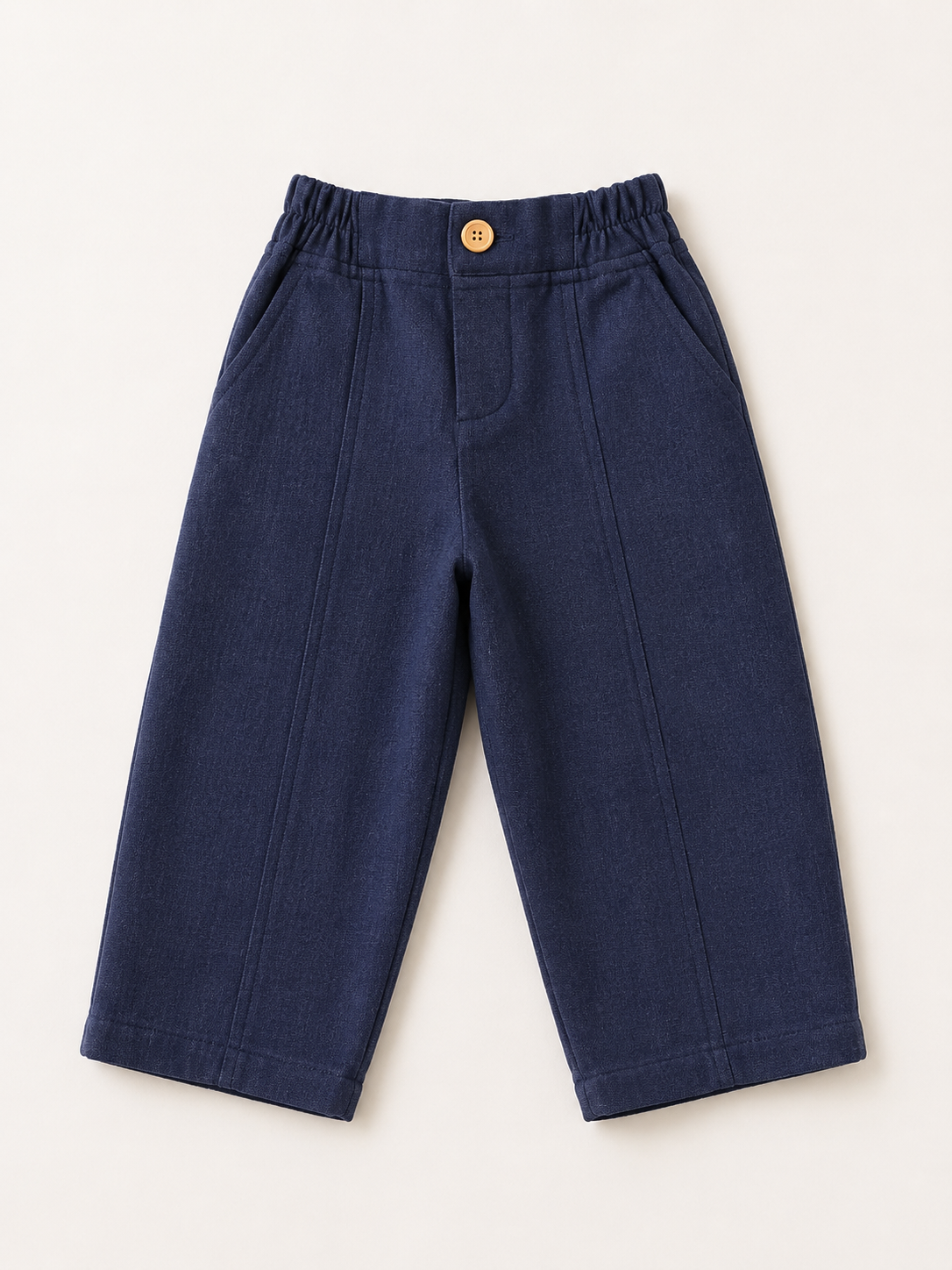 Çocuk Bol Balon Pantolon | 3–9 Yaş | Erkek & Kız | %100 Pamuk Keten | RG Brand | RG1756 - LACİVERT