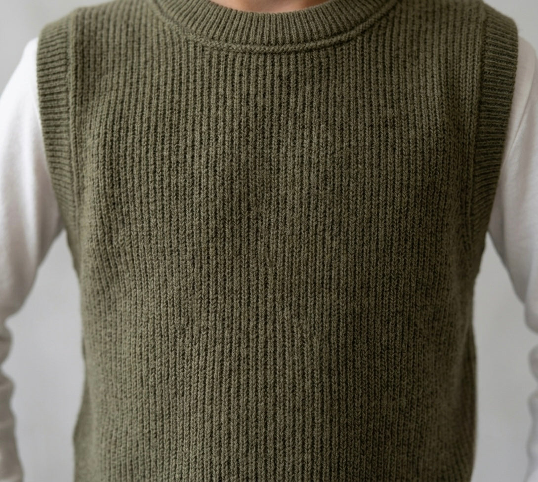 Çocuk Selanik Süveter | Bisiklet Yaka | 3–9 Yaş | Kız & Erkek | Haki, Bej, Füme | RG1773 - FÜME