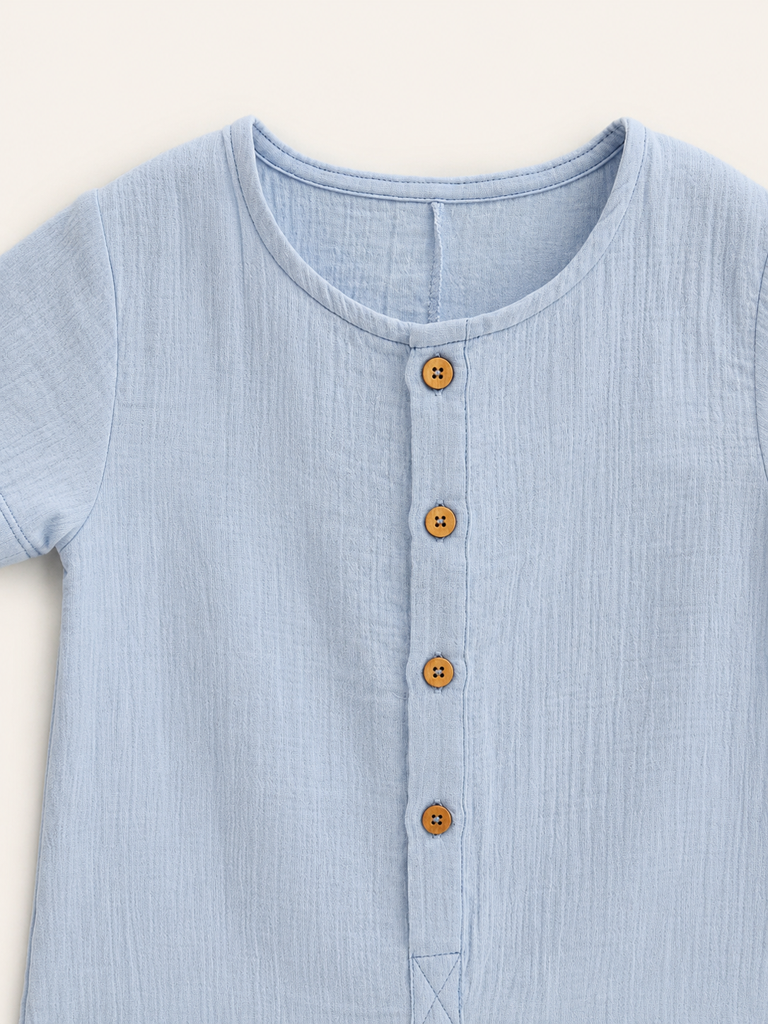 Müslin Bebek Tulum | 6 Ay–3 Yaş | Kız Ve Erkek | RG Brand | RG319 - MAVİ