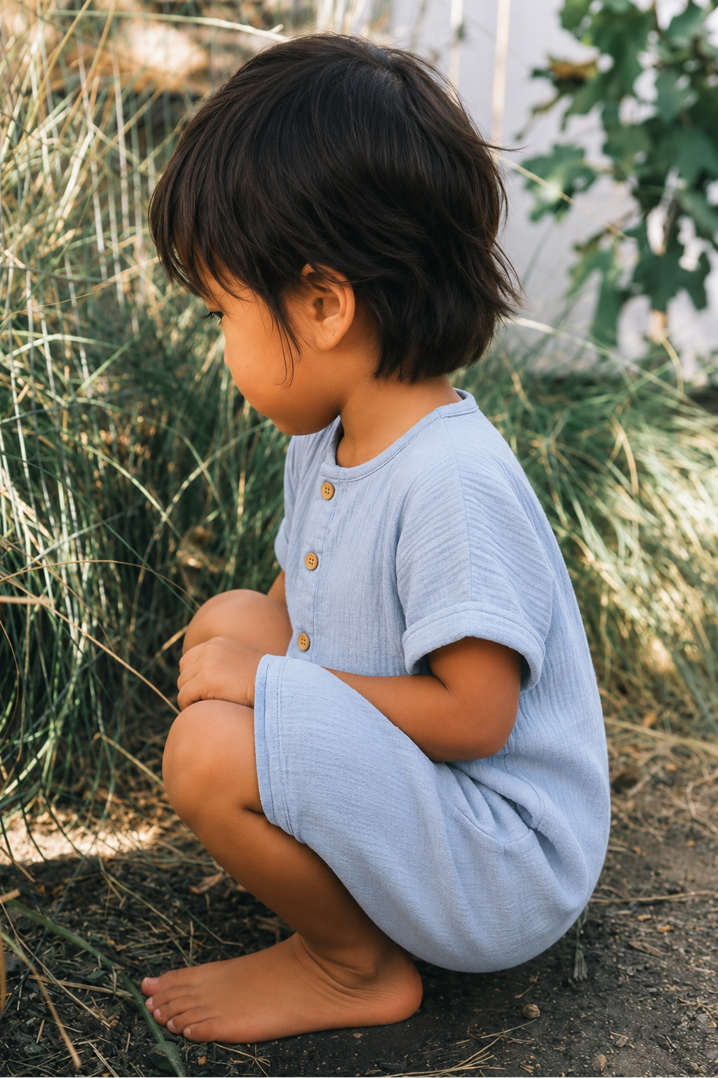 Müslin Bebek Tulum | 6 Ay–3 Yaş | Kız Ve Erkek | RG Brand | RG319 - KREM