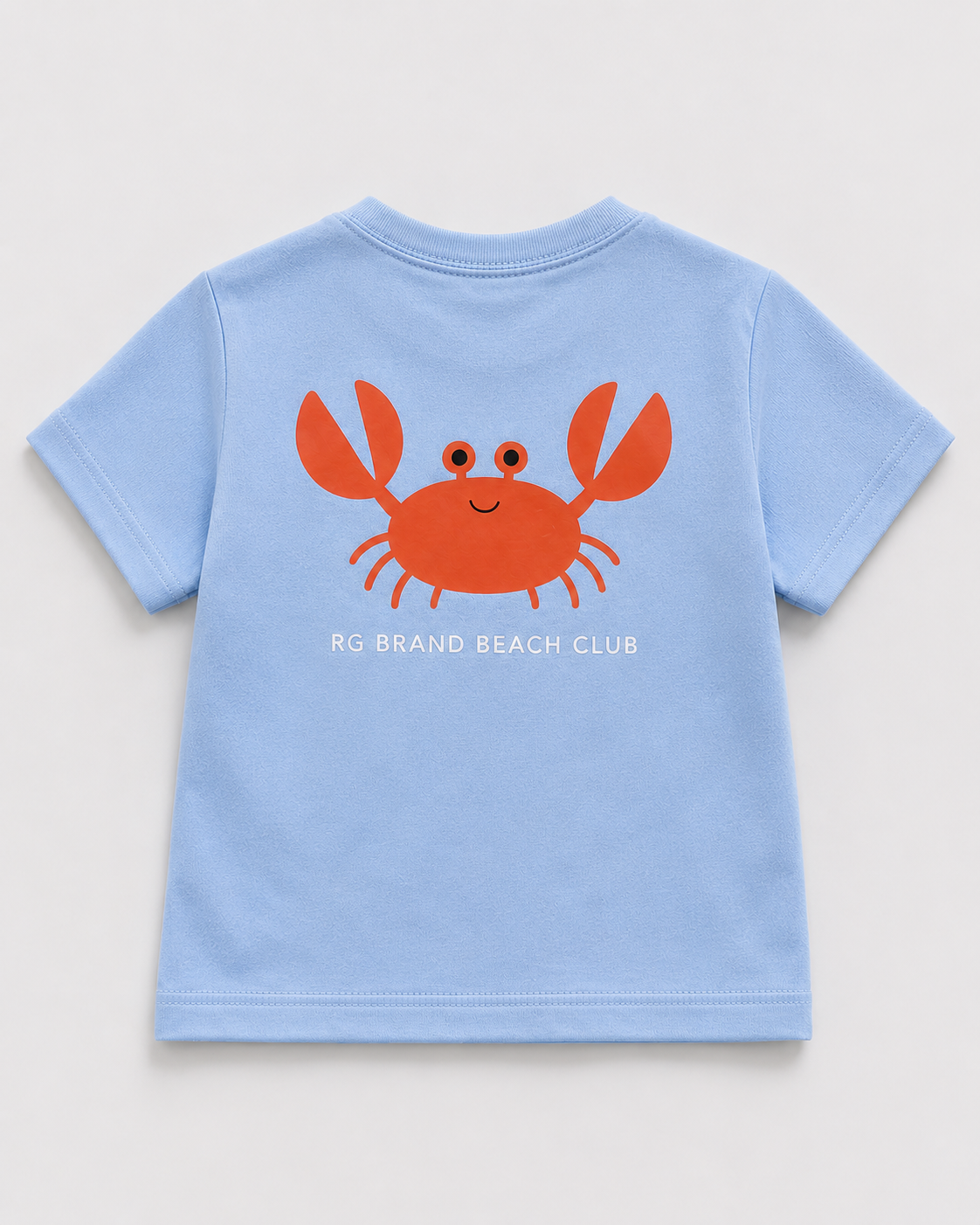 Bebek T-shirt | OH CRAB Baskılı | 6 Ay–4 Yaş | Sarı & Mavi | %100 Pamuk Yazlık | RG Brand | RG391 - SARI