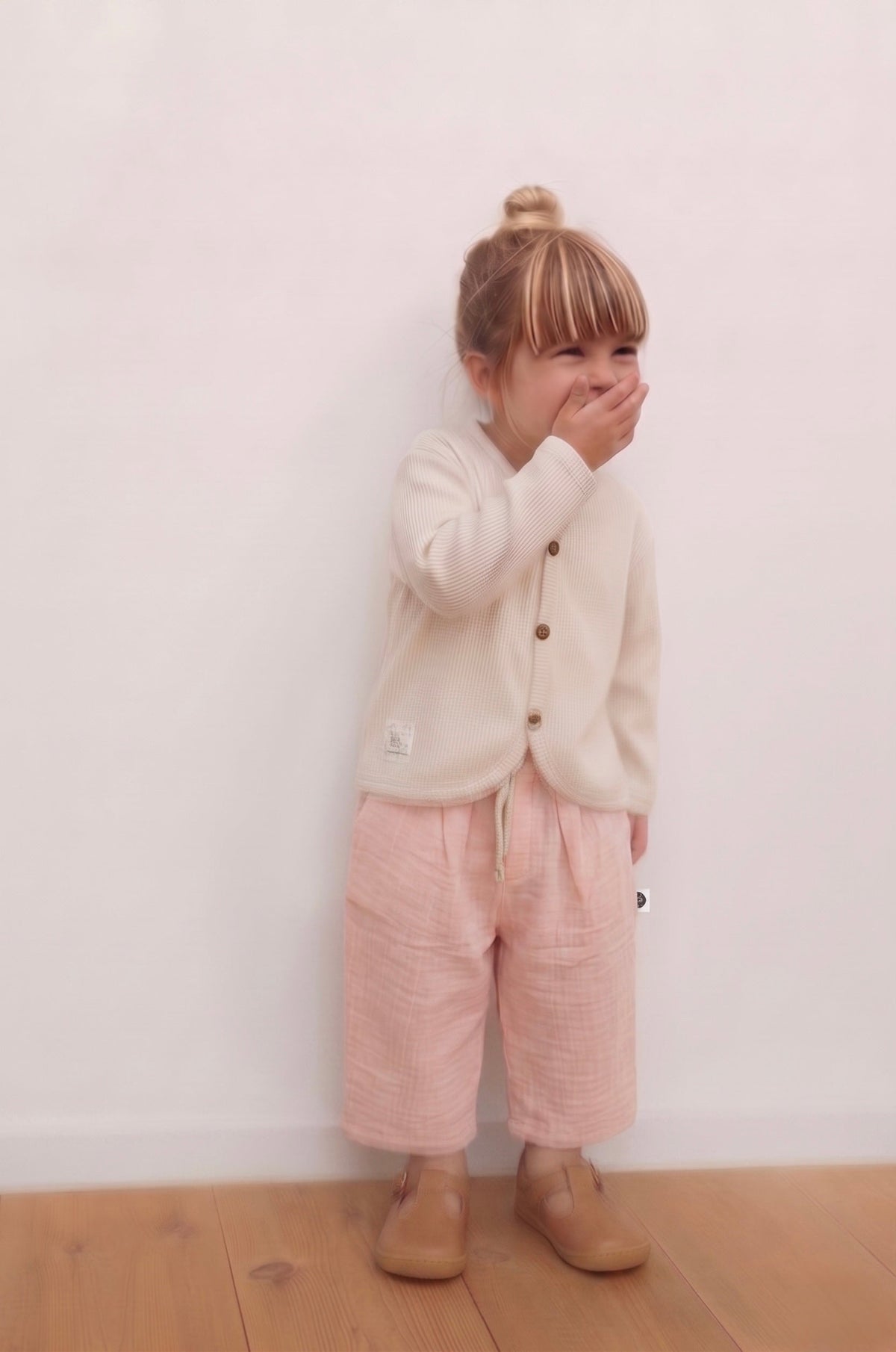 Bebek Balon Pantolon | Çift Cepli Müslin | 6 Ay–4 Yaş | Kız & Erkek | RG Brand | RG393 - MAVİ