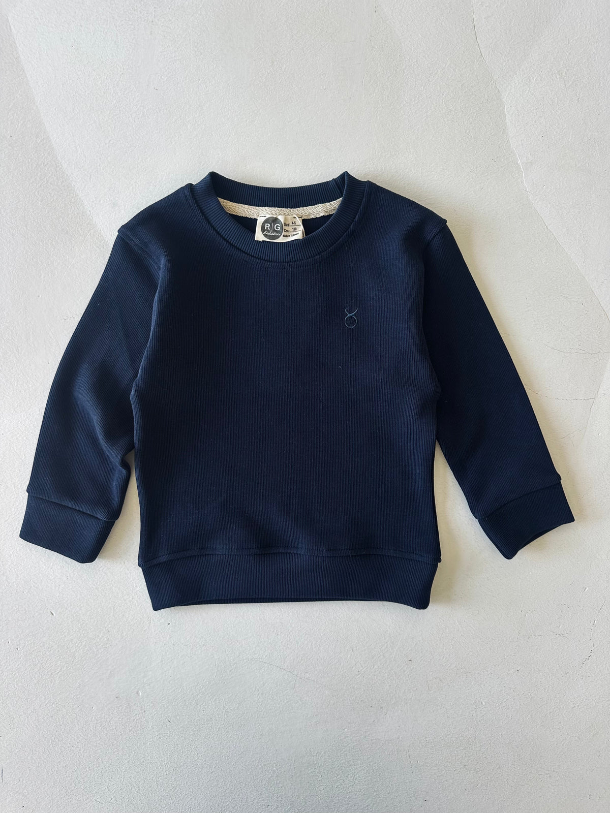 Çocuk Selanik Triko Sweat | Günlük Ve Okul | 3–9 Yaş | RG Brand | RG1507 - LACİVERT