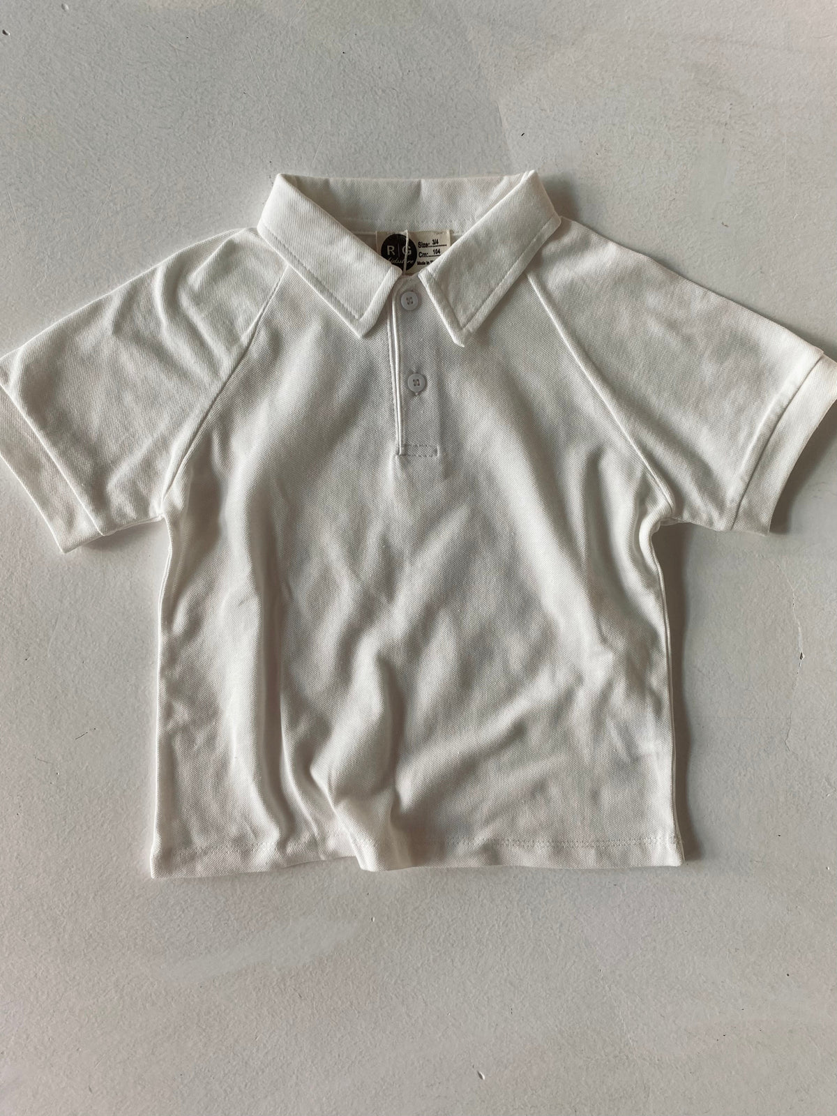 Polo Yaka Çocuk Tişört | Pike Kumaş, Rahat Kesim | 3-9 Yaş | RG1585 - TAŞ