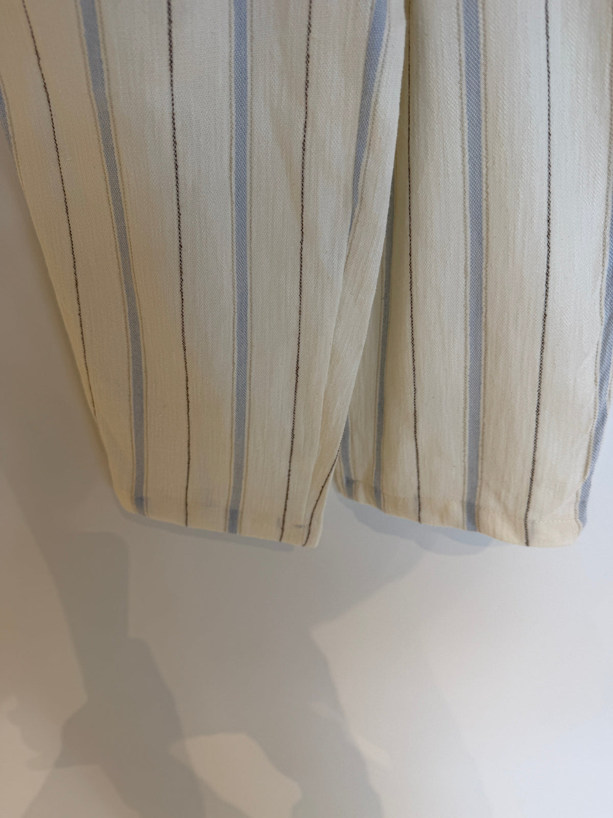 Çocuk Pantolon | 3–9 Yaş | Kız & Erkek | Çizgili | %100 Pamuk Pike | RG Brand | RG1752 - EKRU