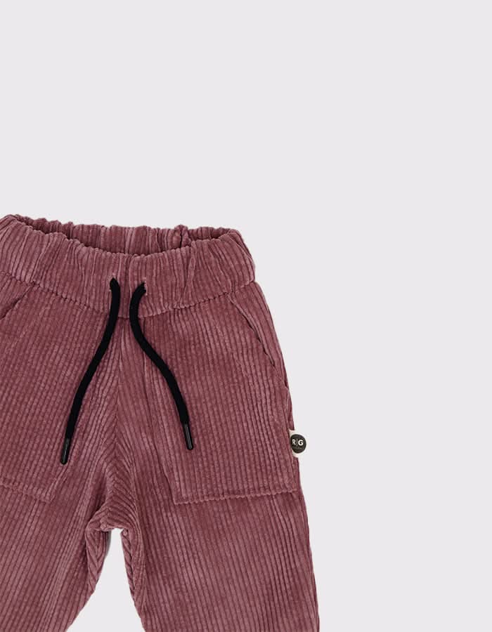 Bebek Kadife Pantolon | 6 Ay–4 Yaş | RG Brand | RG307 - LİLA