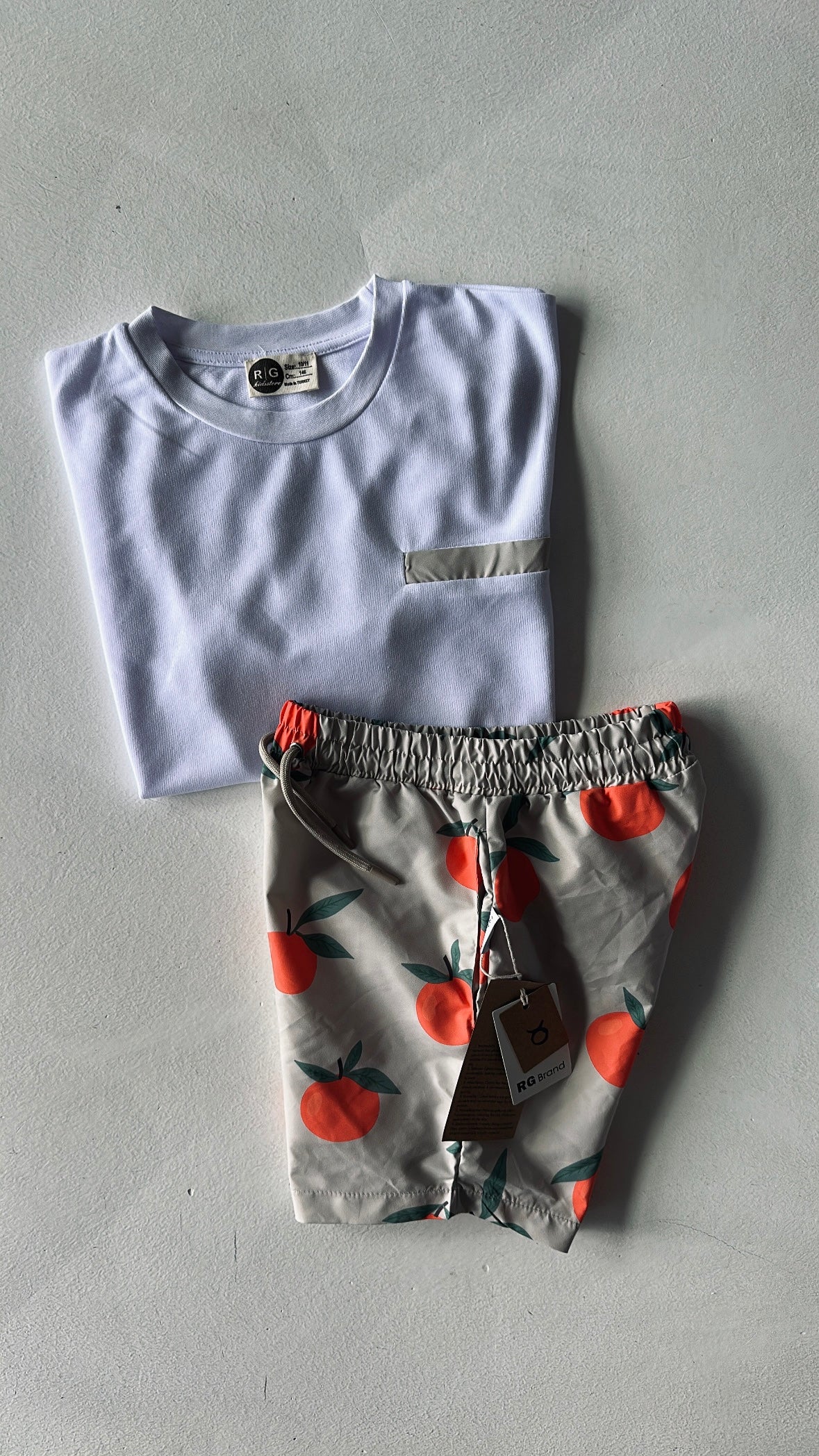 Genç Hızlı Kuruyan Tam Likralı Mayo 2 Parça Set | 9–15 Yaş | RG Brand | RG3340 - LEOPAR