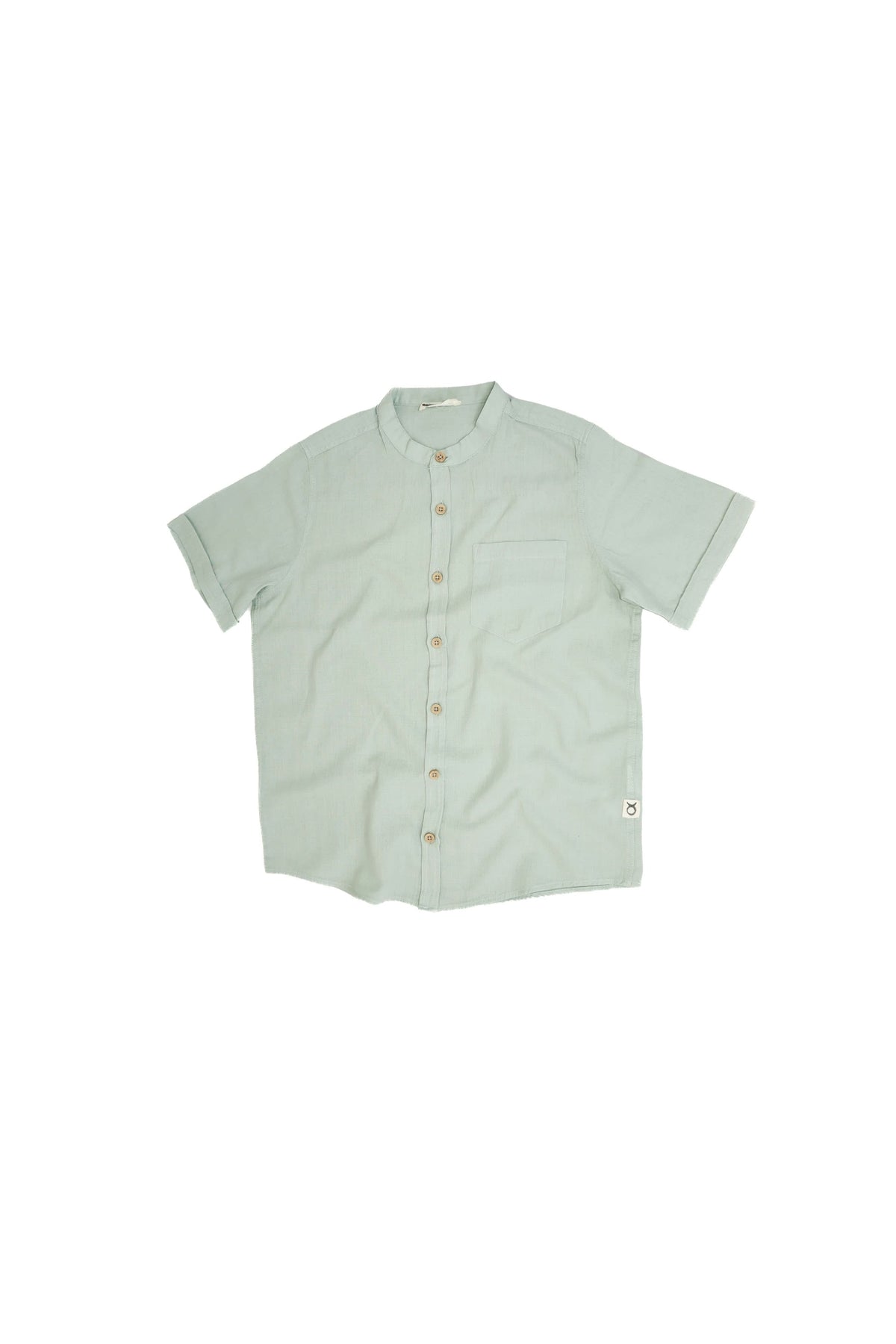 Hakim Yaka Kısa Kol Çocuk Erkek Gömlek | 3–9 Yaş | RG Brand | RG1571 - MİNT
